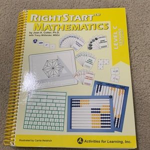 Gently used RightStart Mathematics Level C Second Edition Lessons